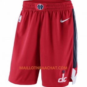 Maillot NBA Washington Wizards Homme Shorts Rouge Nike Swingman